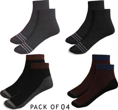 strucker Men Self Design Ankle Length(Pack of 4)