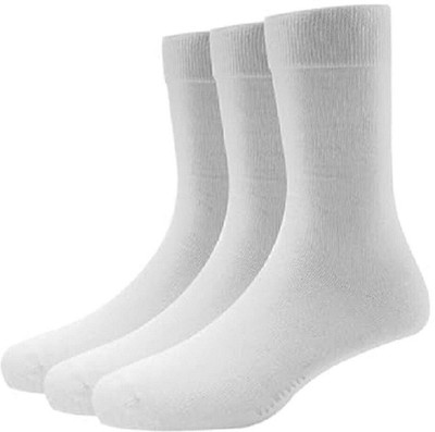 SIZE MATTERS Men & Women Solid, Self Design Calf Length(Pack of 3)
