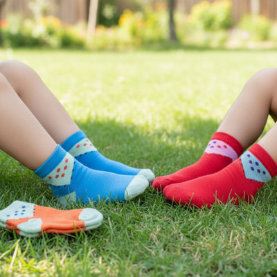 MIKO Baby Boys & Baby Girls Polka Print Calf Length(Pack of 5)