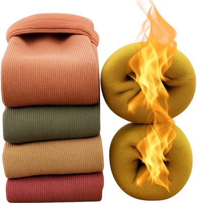 Indus Cloud Women Solid Ankle Length(Pack of 4)