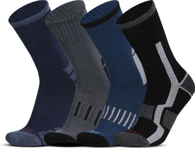 RC. ROYAL CLASS Men Self Design Calf Length(Pack of 4)