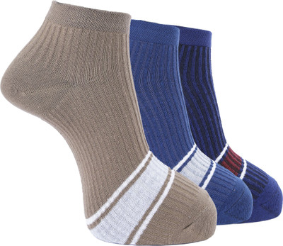 Dollar Men Striped Ankle Length(Pack of 3)
