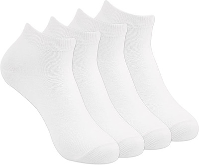 FATON Men Solid Ankle Length(Pack of 4)
