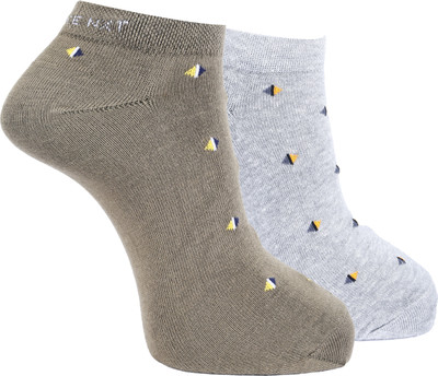 Force NXT Men Self Design Low Cut(Pack of 2)