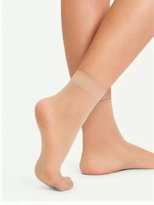 Buyra Women Self Design Ankle Length(Pack of 10)