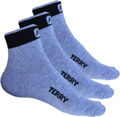 MARWARI TRADERS Men & Women Solid Ankle Length(Pack of 3)