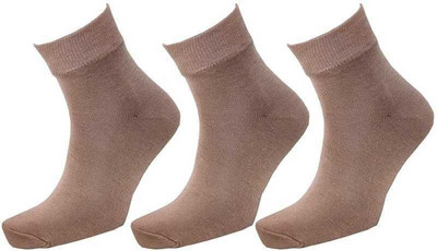 Akeet Trend Men Solid Ankle Length(Pack of 3)