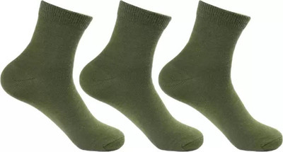 JD DASSSON Men Solid Calf Length(Pack of 9)