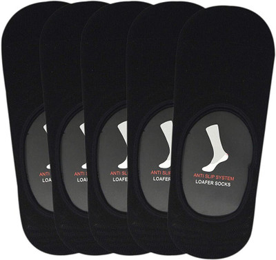 Riyas Men Solid Low Cut(Pack of 5)