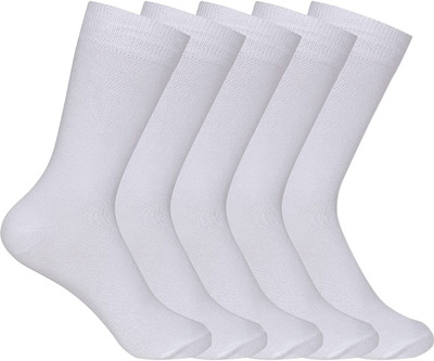 FATON Boys Solid Calf Length(Pack of 5)