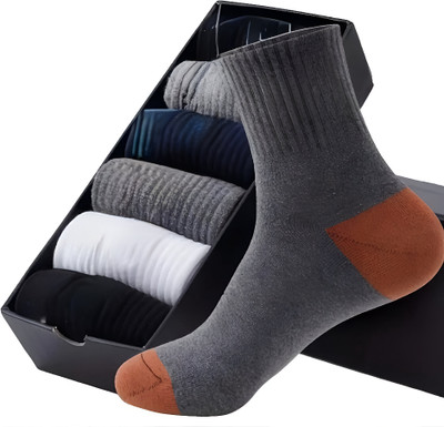 Basketship Men & Women Ankle Length(Pack of 10)