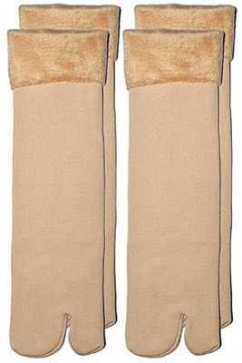 Zyora Unisex Solid Knee High(Pack of 4)