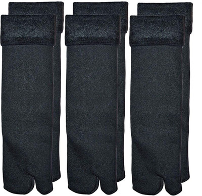 LEVOT Unisex Self Design Ankle Length(Pack of 3)