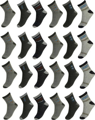 Akeet Trend Men Embellished Ankle Length(Pack of 12)