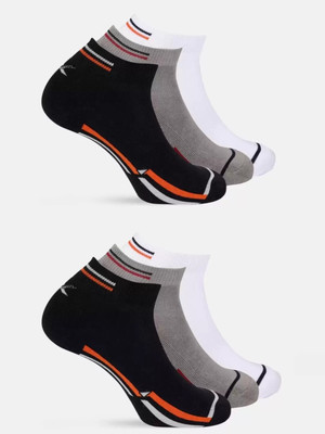 HRX by Hrithik Roshan Men & Women Solid Ankle Length(Pack of 6)