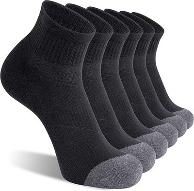 RECKZOZ Men Solid Ankle Length(Pack of 3)