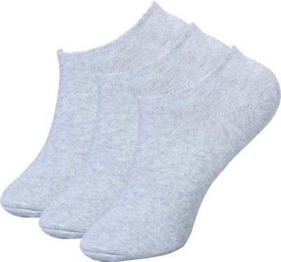 Uptakers Men & Women Solid Ankle Length(Pack of 3)