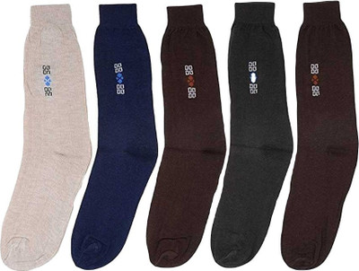 VAPINDIA Men Mid-Calf/Crew(Pack of 5)