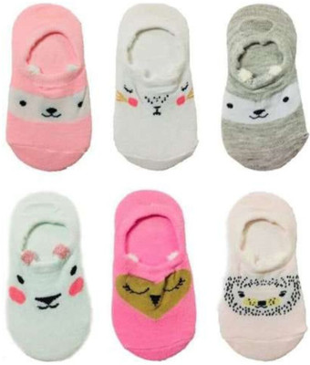 HouseOfCommon Baby Boys & Baby Girls Solid Ankle Length(Pack of 6)