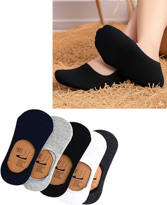 Rudra Art and craft Unisex Low Cut(Pack of 5)