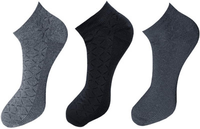 Arsha lifestyle Men Solid Ankle Length(Pack of 3)