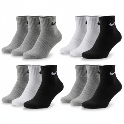 VISHAL Men Solid, Striped Low Cut, Ankle Length, Peds/Footie/No-Show(Pack of 6)