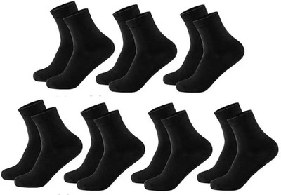 RENDERCRAFT Men Solid Ankle Length(Pack of 7)