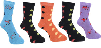 Aivira Women Printed Calf Length(Pack of 5)