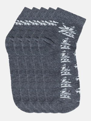 Kolor Fusion Men Floral Print Mid-Calf/Crew(Pack of 5)