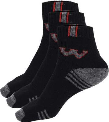 SIZE MATTERS Men & Women Solid, Self Design Calf Length(Pack of 3)