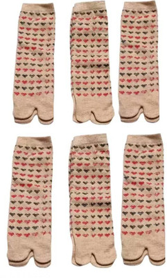 Aivira Women Printed Calf Length(Pack of 6)