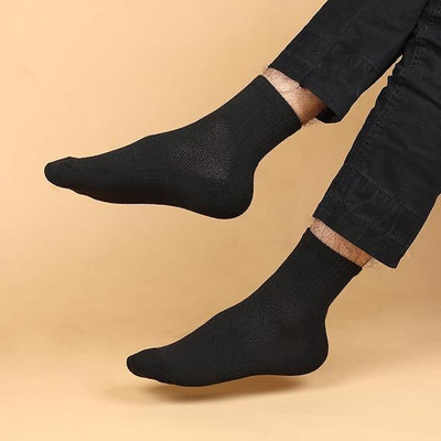 DIO LUSSO Men Solid Ankle Length(Pack of 2)