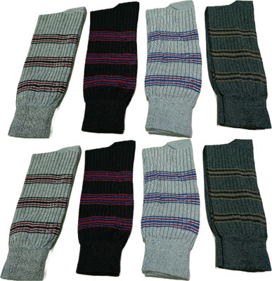 HARI KALYAN Men & Women Printed Calf Length(Pack of 8)