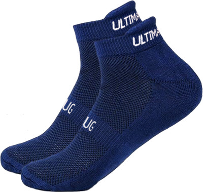 ULTIMATE GOAL Men Solid Ankle Length(Pack of 2)