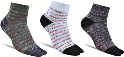 Dollar Women Printed Ankle Length(Pack of 3)