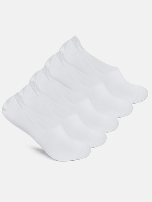 Footline Men Solid Peds/Footie/No-Show(Pack of 5)