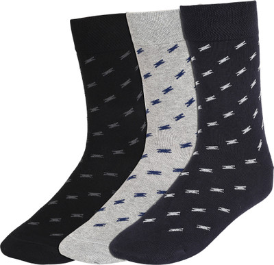 CREATURE Men Printed Calf Length(Pack of 3)