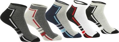 SNS Men Printed Ankle Length(Pack of 5)