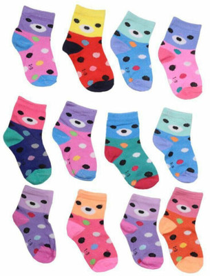 Aiviraa Boys & Girls Printed Calf Length(Pack of 12)