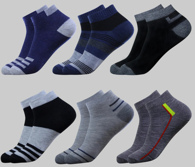 BLESSICA Men Ankle Length(Pack of 6)