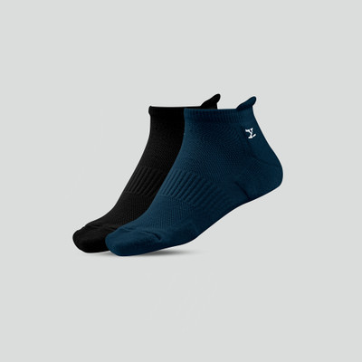XYXX Men Solid Ankle Length(Pack of 2)