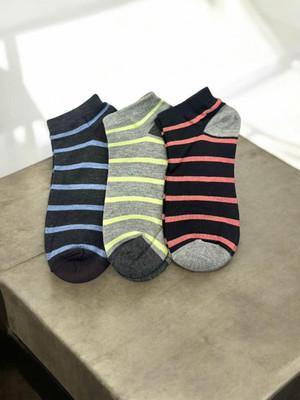 FREAKK FITS Men & Women Solid Ankle Length(Pack of 3)