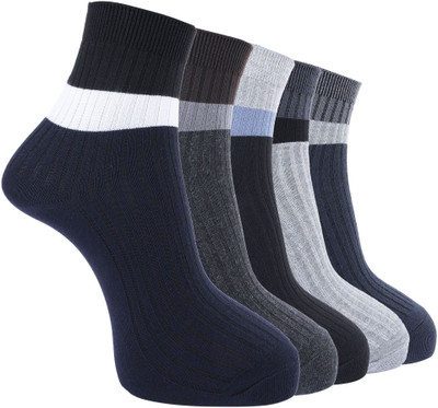 Dollar Men Striped Ankle Length(Pack of 5)