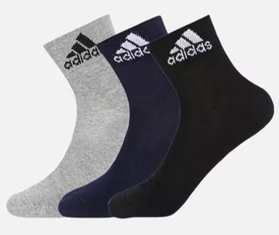 ADIDAS Men Ankle Length(Pack of 3)