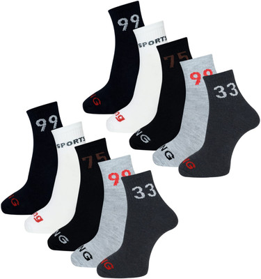 PALMLON Men Solid Ankle Length