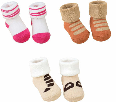 SYGA Baby Boys & Baby Girls Printed Ankle Length(Pack of 3)
