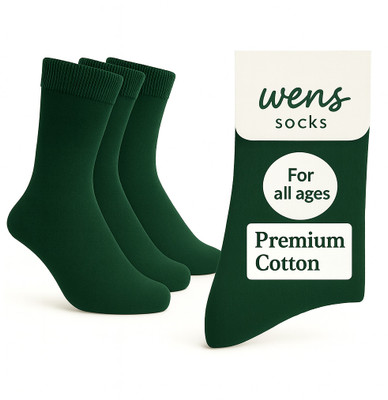Wens Unisex Mid-Calf/Crew(Pack of 3)