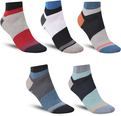 Dollar Men Striped Ankle Length(Pack of 5)