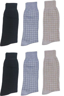 Akeet Trend Men Mid-Calf/Crew(Pack of 6)