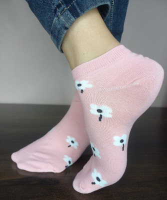 Vashika Style Women Floral Print Ankle Length(Pack of 5)